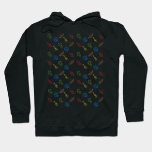 Mexican pattern design RBG Hoodie